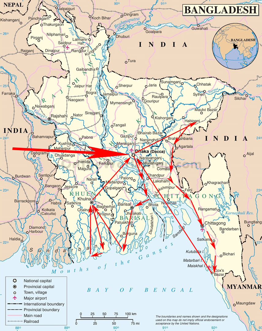 Где находится государство бангладеш. Maps Бангладеш. Бангладеш на карте. Железные дороги Бангладеш карта.