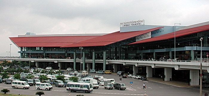 Необычная архитектура аэропорта в Ханое
