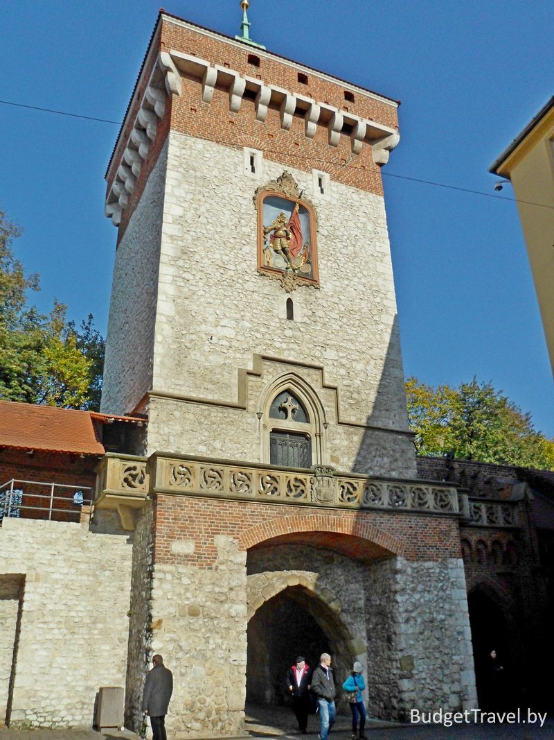Достопримечательности Кракова - Флорианские ворота