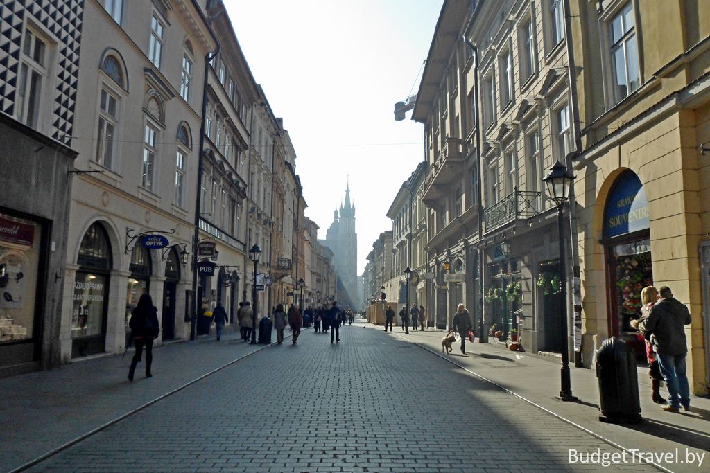 Флорианская улица в Кракове