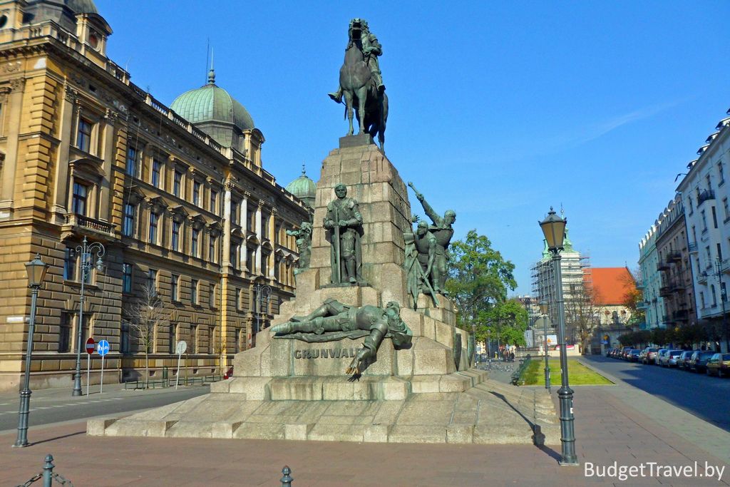 Памятник Грюнвальдской битве в Кракове