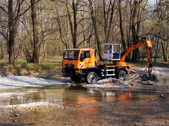 Полноприводный грузовик MAN L2000 4x4. 1993 – 2000 годы