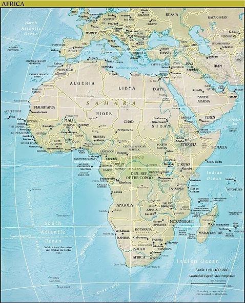 страны африки по площади