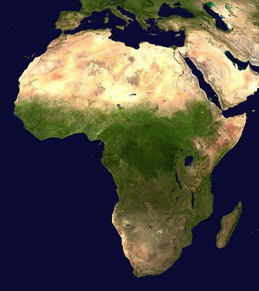 африка площадь территории