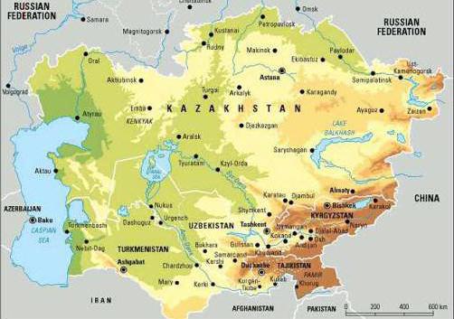 области Казахстана