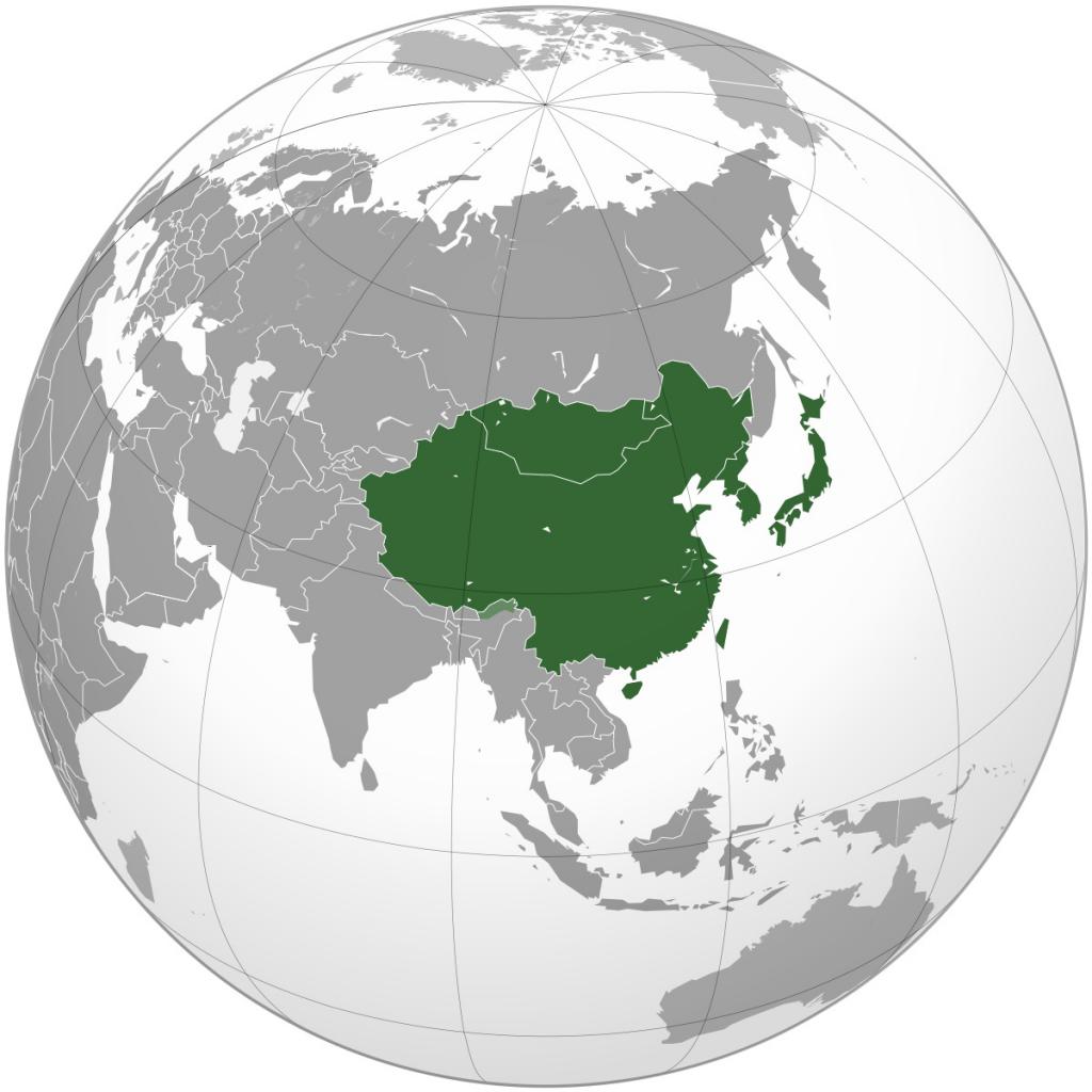 страны восточной азии