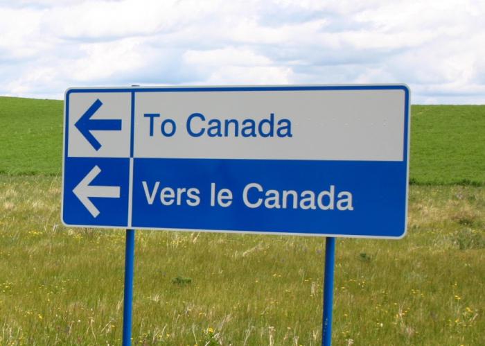 на каком языке говорят в канаде 
