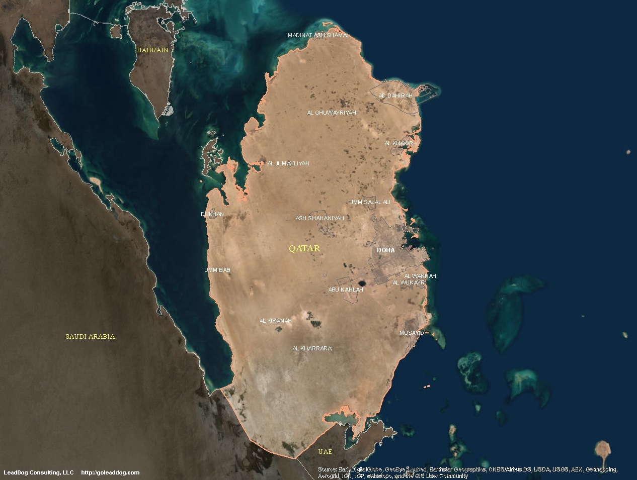 Катар это в медицине. Географическое расположение Катара. Географическая карта с государством - Катар. Государство Катар на карте. Катар карта со спутника.
