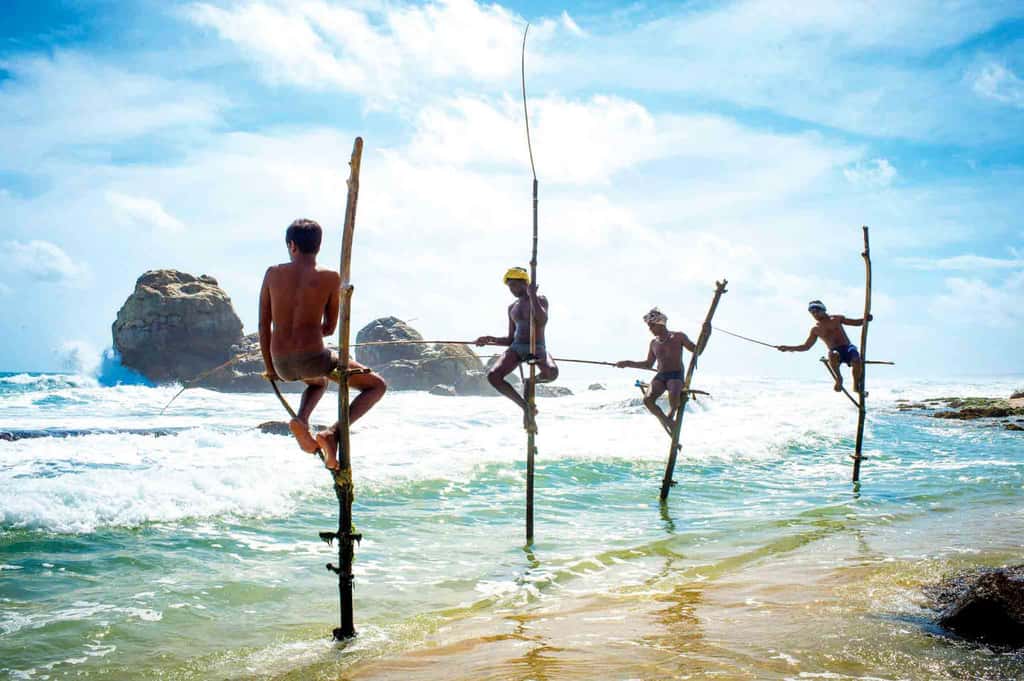 Рыбаки на Шри-Ланке