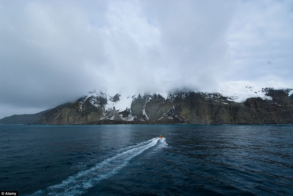 The uninhabited volcanic island of Bouvet is  known for its harsh climate and terrain