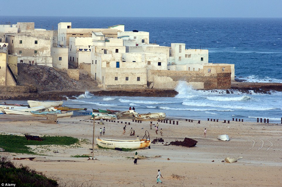 Along the east coast of Somalia are some of the world