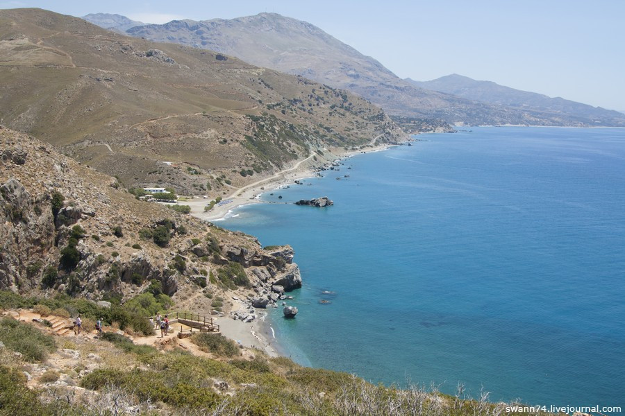 Южный берег острова Крит, май 2016