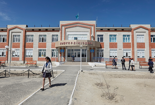 Школа на юго-западе Казахстана