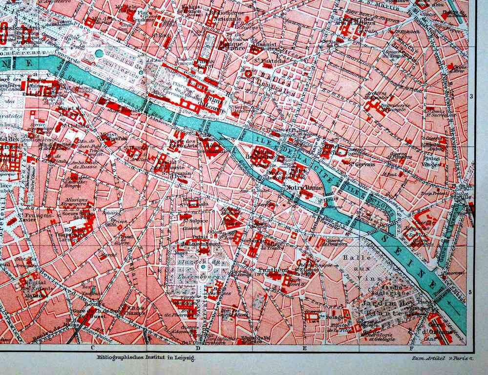 Музейная карта парижа