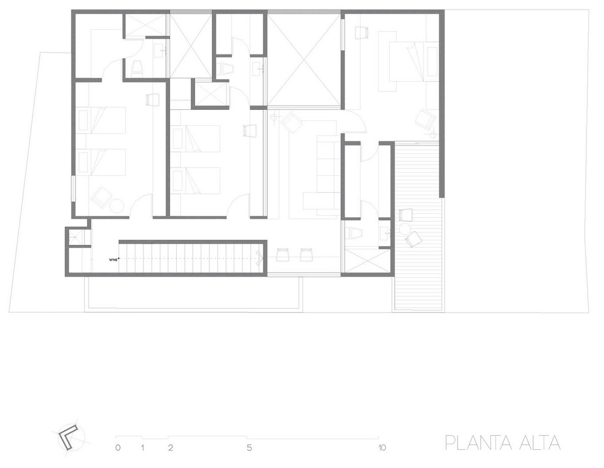 LGZ Taller de Arquitectura, частный дом в Мексике, дома в Монтеррей, частный дом на маленьком участке земли, план дома, фотографии частных домов