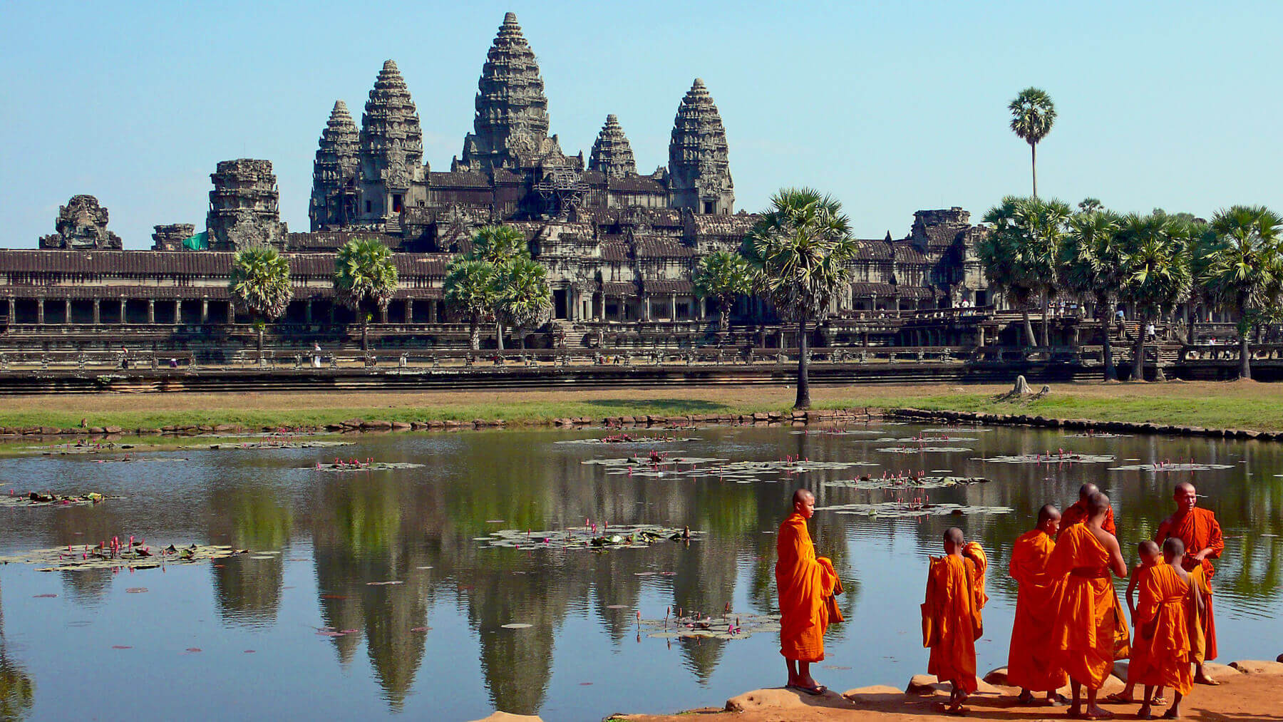 Храм Ангкор в Камбодже