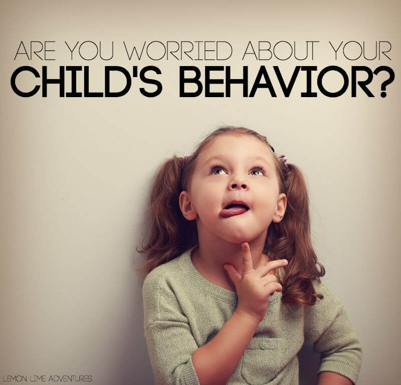 Are You Worried About Your Childs Behavior