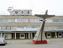 Yak-9 monument in Omsk