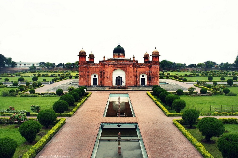 Крепость Лалбагх расположена в Дакке