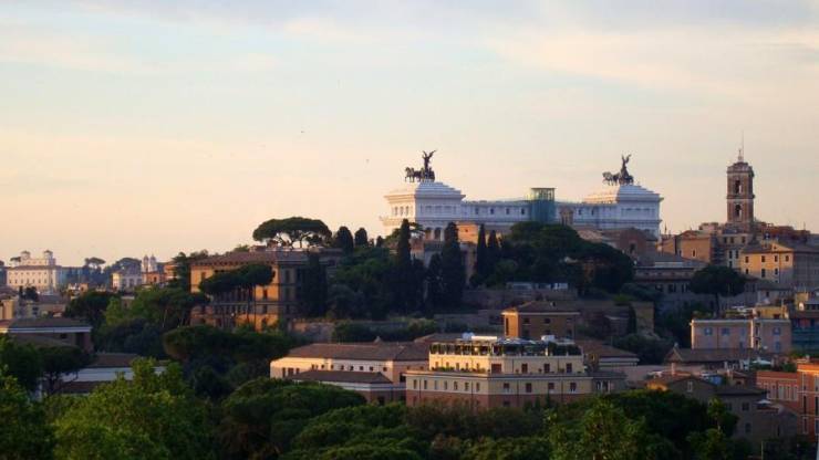 Панорама Рима с Яникула
