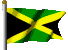 Ямайка - реющий на ветру флаг фото 