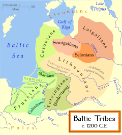 The Grand Duchy of Lithuania at the height of its power in the 15th century, superimposed on modern borders