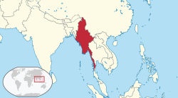 Myanmar in its region.svg