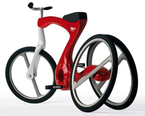 Велосипед с оригинальным дизайном