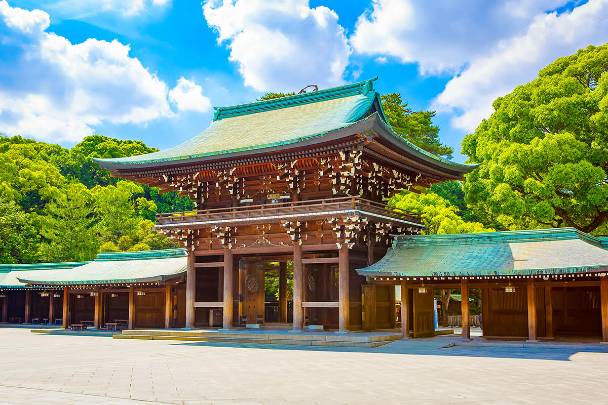 Tokyo map-Meiji Shrine