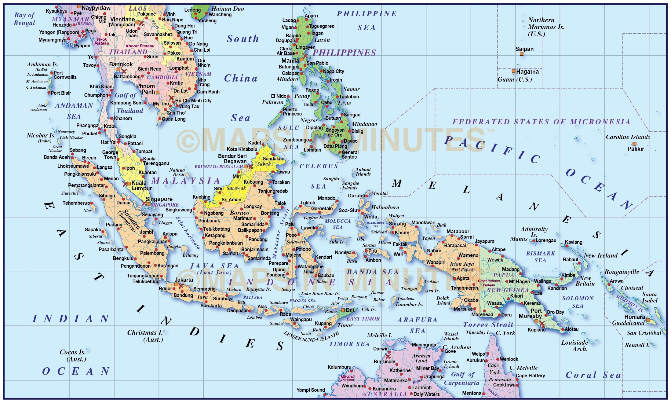 Карта малайзия на русском языке. Туристическая карта Индонезии. Остров Бали Индонезия на карте. Малайзия и Индонезия на карте. Политическая карта Индонезии.