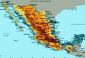 Карта Мексики 