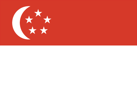 Флаг Сингапура. Flag Images © 1998 The Flag Institute