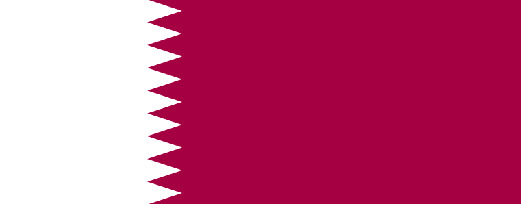 Флаг Катара. Flag Images © 1998 The Flag Institute