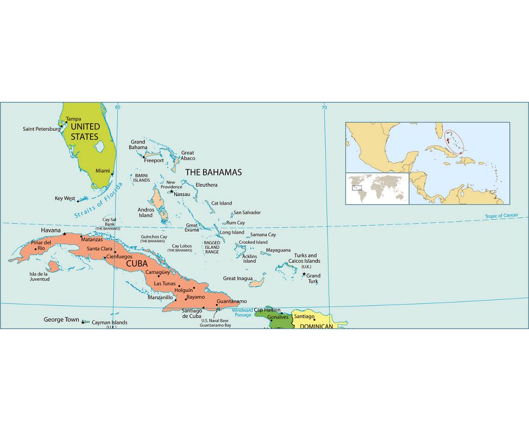 Багамские острова северная америка. Где находятся Багамские острова на карте. Остров Сан Сальвадор на карте. Багамы на карте.