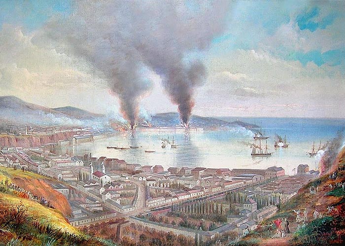 Первая тихоокеанская война (1864 - 1871 г.г.)