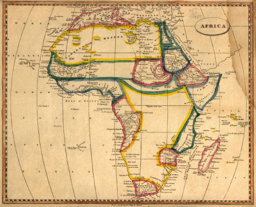African Map 1812