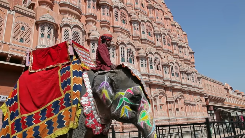Фестиваль слонов в Индии